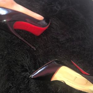 Authentic So Kate 120 Patent Louboutin Heels